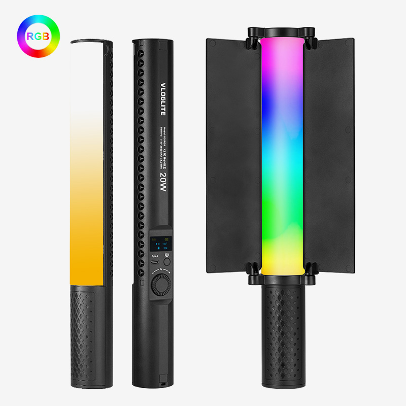 Photography Lighting Indoor - B20 RGB LED Light Stick Handheld
