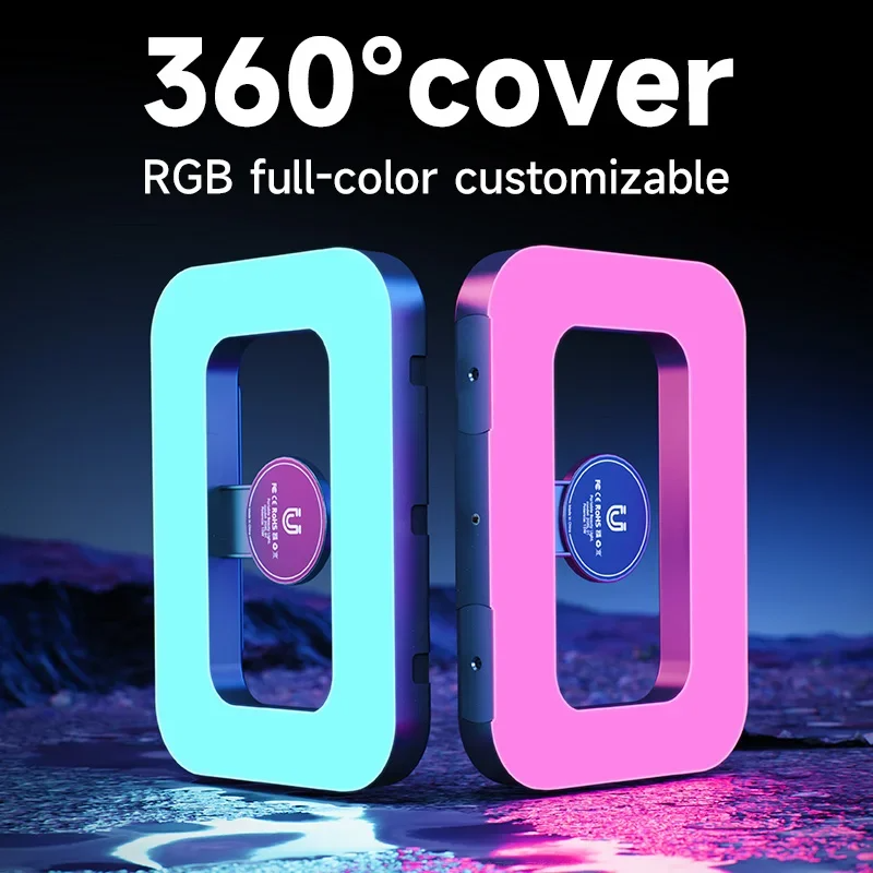 Photography Lighting - Handheld Circular Fill Light, Portable Mobile