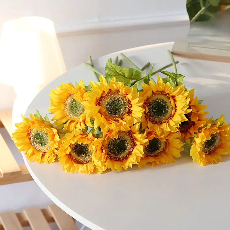 Photography Artificial Lighting - 48CM Artificial Sunflower Light Color Sunflower