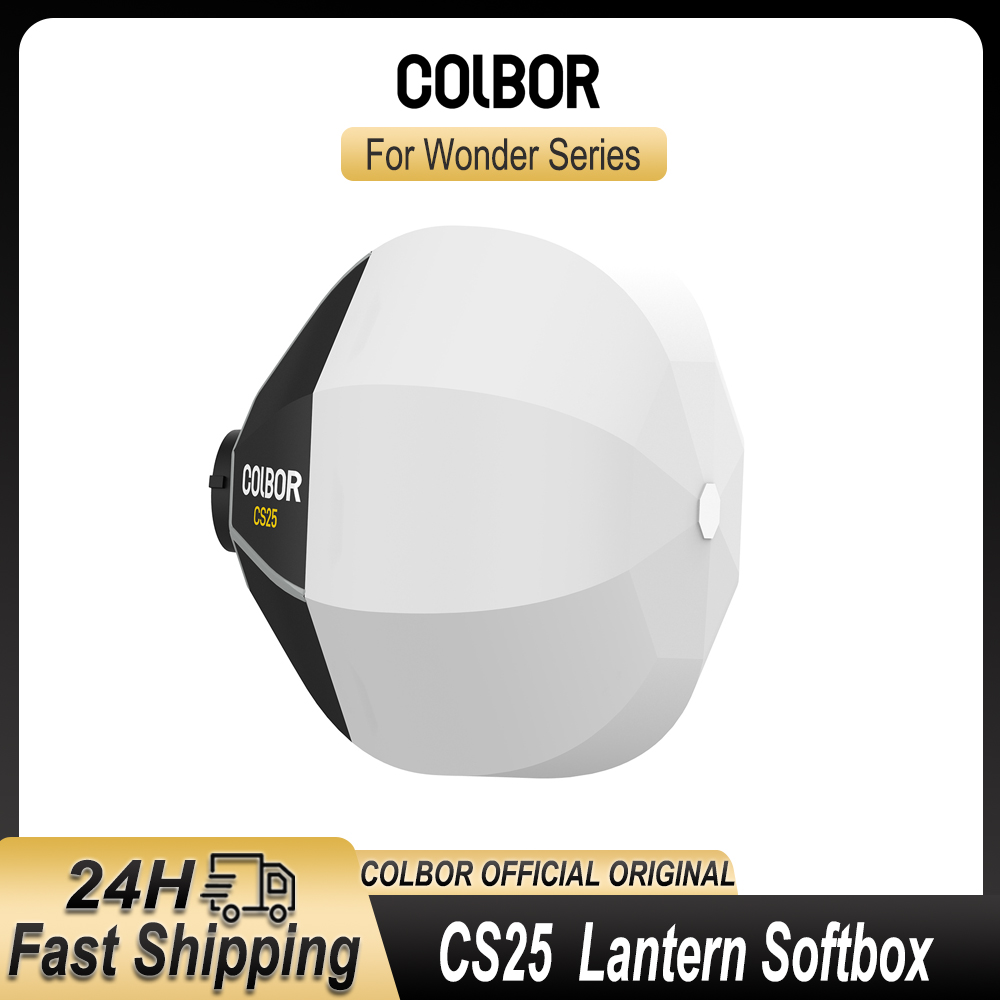 Photography Lighting Box - COLBOR CS25 25CM Portable Collapsible Lantern
