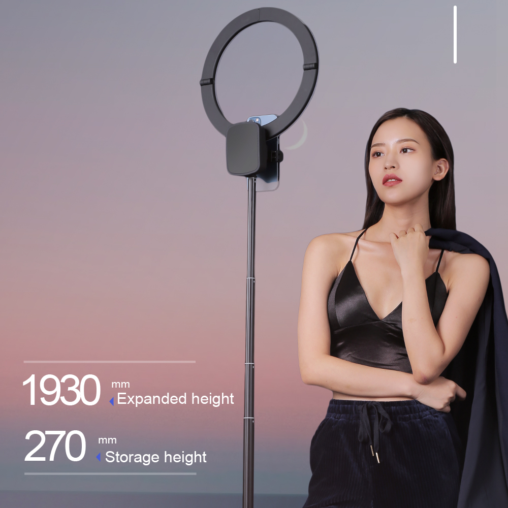 Photography Lighting Indoor - Outdoor Live beauty light,Portable Selfie tripod