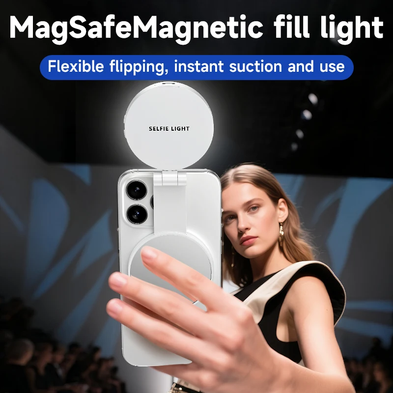LED Selfie Fill Light for Mags – Photography Lighting Product recenzja i cena