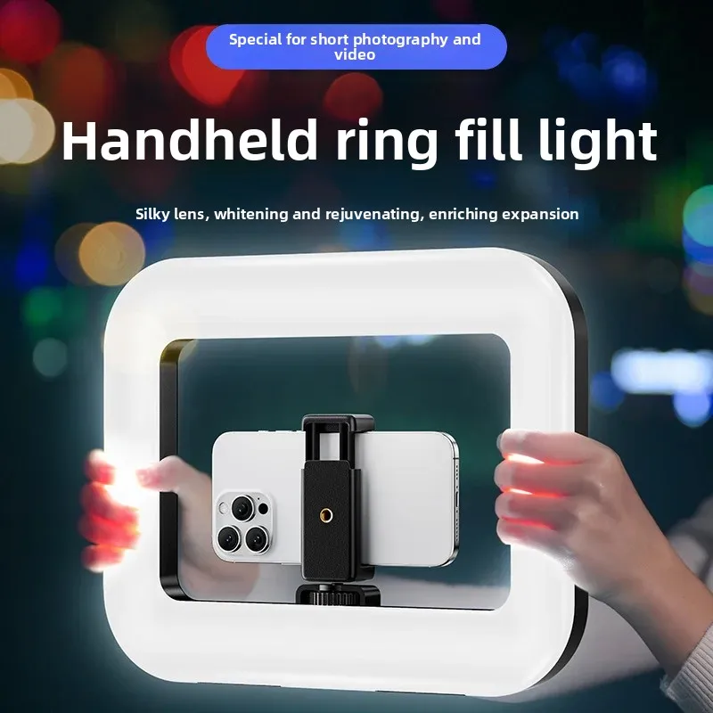 Portable Handheld Ring LED Lig – Photography Mobile Lighting recenzja i cena