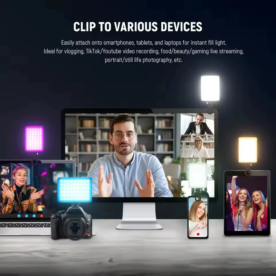Mini RGB LED Fill Light Portab – Photography Lighting Product recenzja i cena