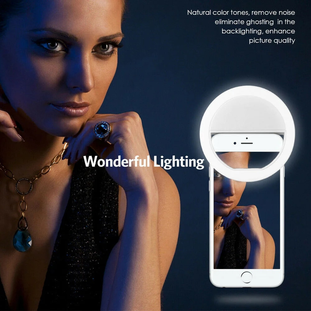 LED Selfie Fill Light USB Char – Photography Lighting Description recenzja i cena