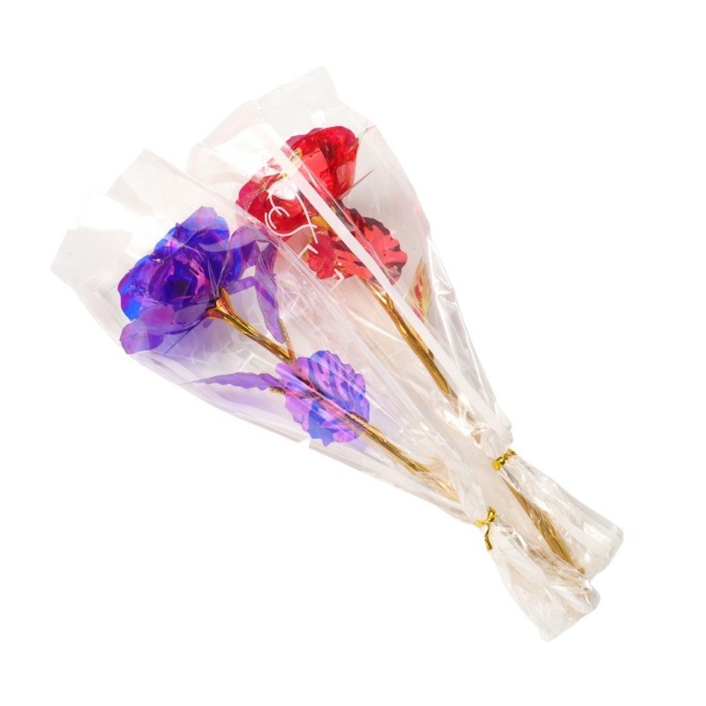 Glowing Gold Foil Rose Flower  – Photography Artificial Lighting recenzja i cena