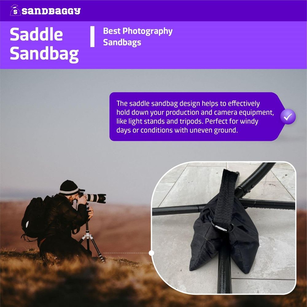 Empty Sandbags with Carabiner  – Light Stand Sandbag recenzja i cena