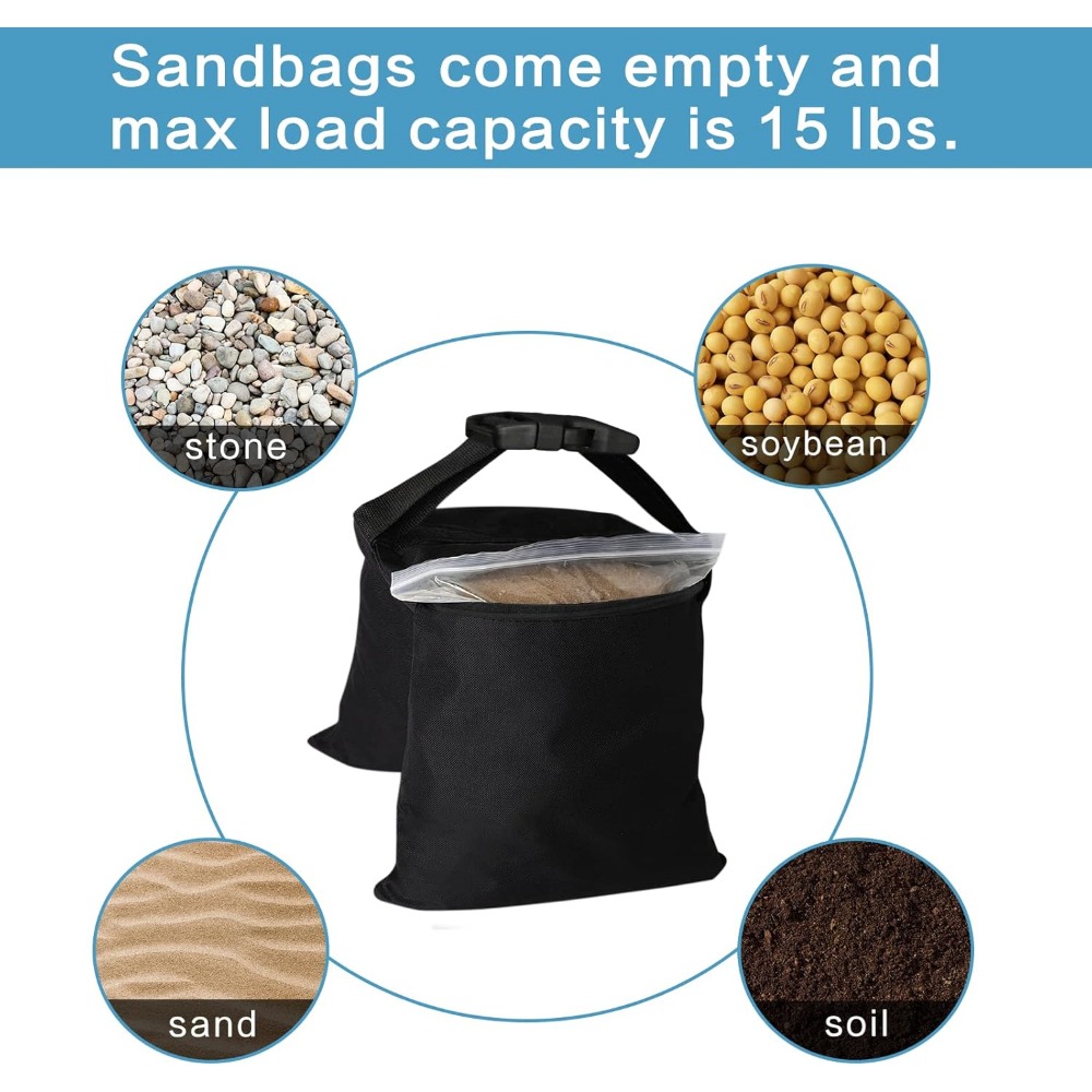Heavy Duty Sandbags with PE Li – Light Stand Sandbag recenzja i cena