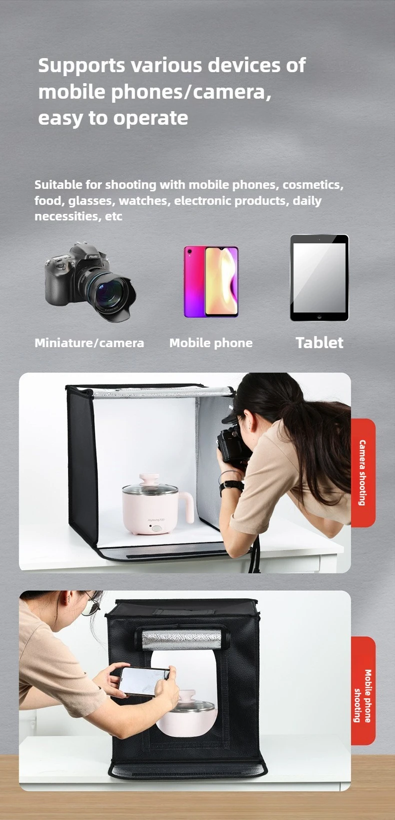 40cm Photography LED Studio Li – Photography Lighting Kits recenzja i cena