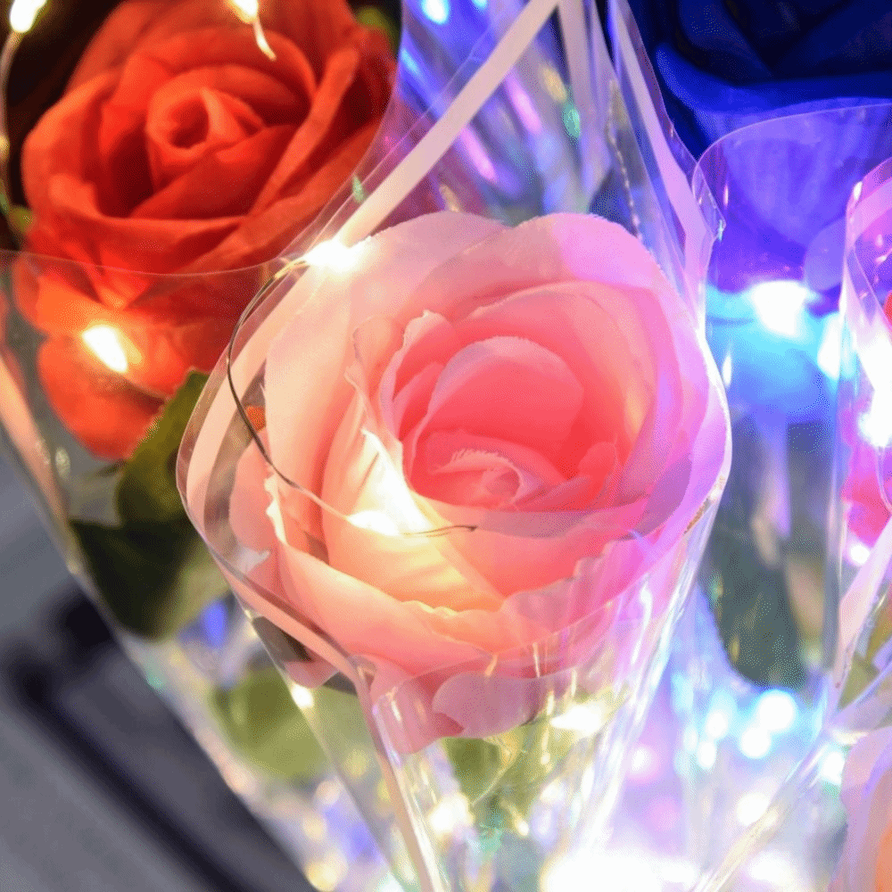 Glowing Artificial Rose Flower – Photography Artificial Lighting recenzja i cena
