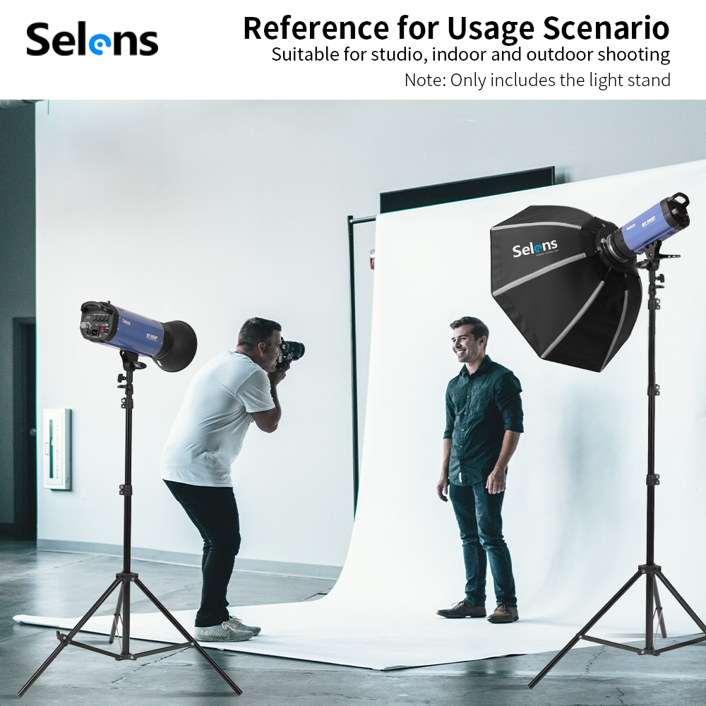 Selens 2.2~3.95M Light Stand w – Photography Lighting Product recenzja i cena