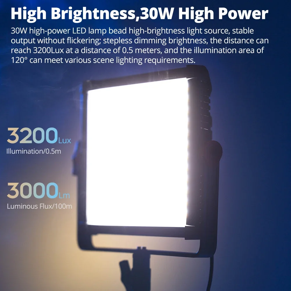 AMBITUFL P35R 30W RGB LED Vide – Photography Lighting Kits recenzja i cena