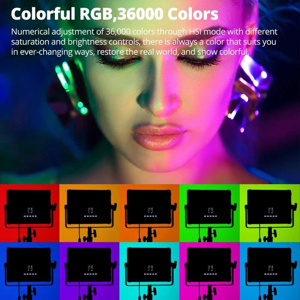 AMBITUFL P35R 30W RGB LED Vide – Photography Lighting Kits recenzja i cena