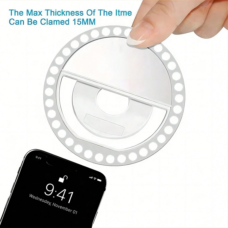 LED Selfie Ring Light Novelty  – Photography Lighting Description recenzja i cena