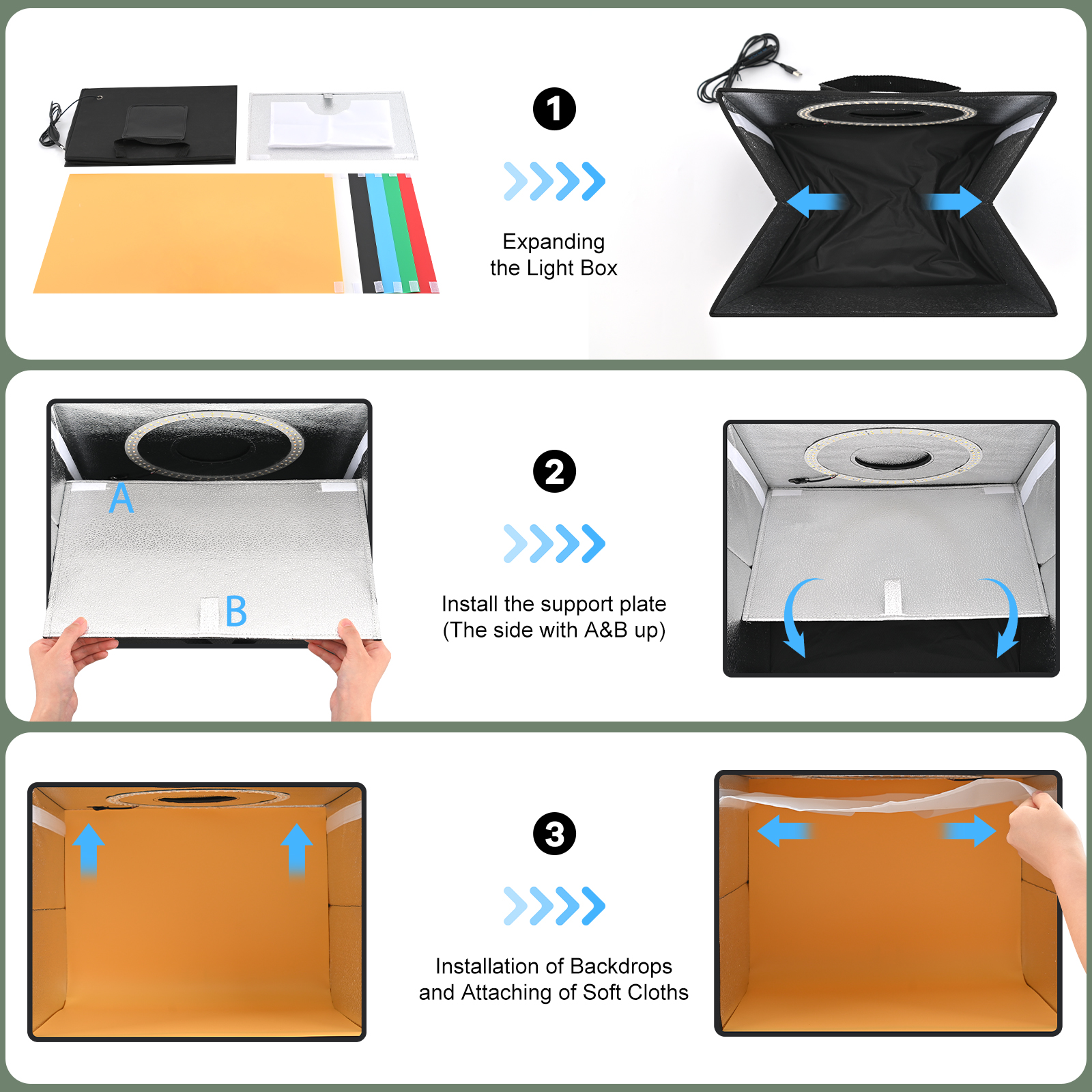 Lightdow Photo Studio Light Bo – Photography Lighting Kits recenzja i cena