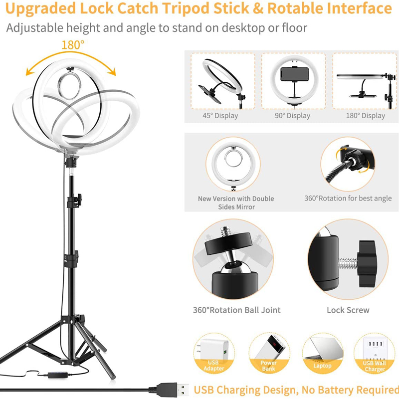 Video Light 16/26/33cm Selfie  – Photography Lighting For Products recenzja i cena