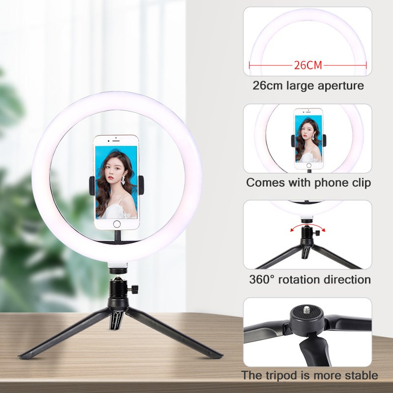 26cm 10 inch Led Ring Selfie L – Photography Lighting Kits recenzja i cena
