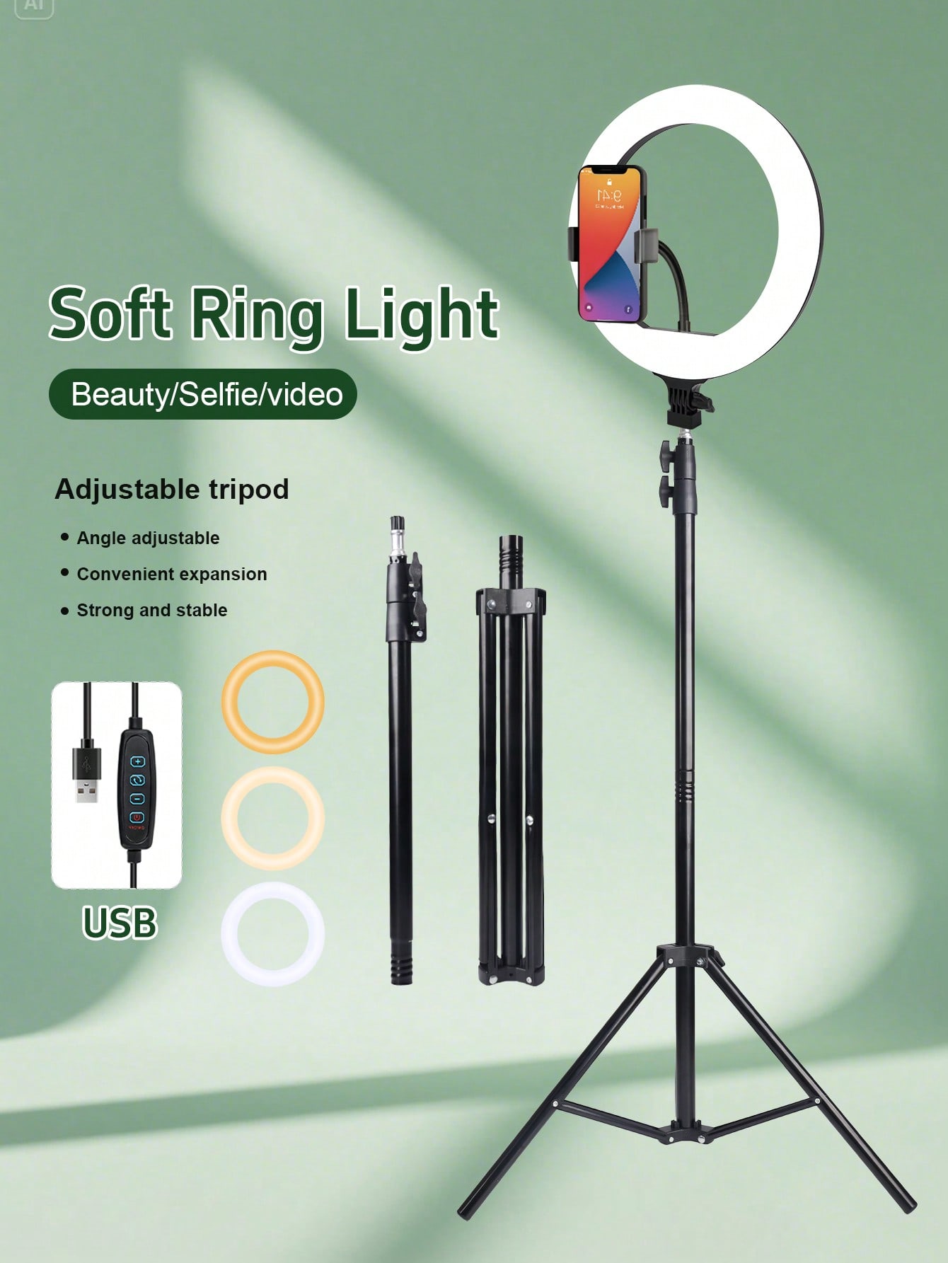 10 Inch 3 Color Dimmable LED R – Photography Lighting Kits recenzja i cena