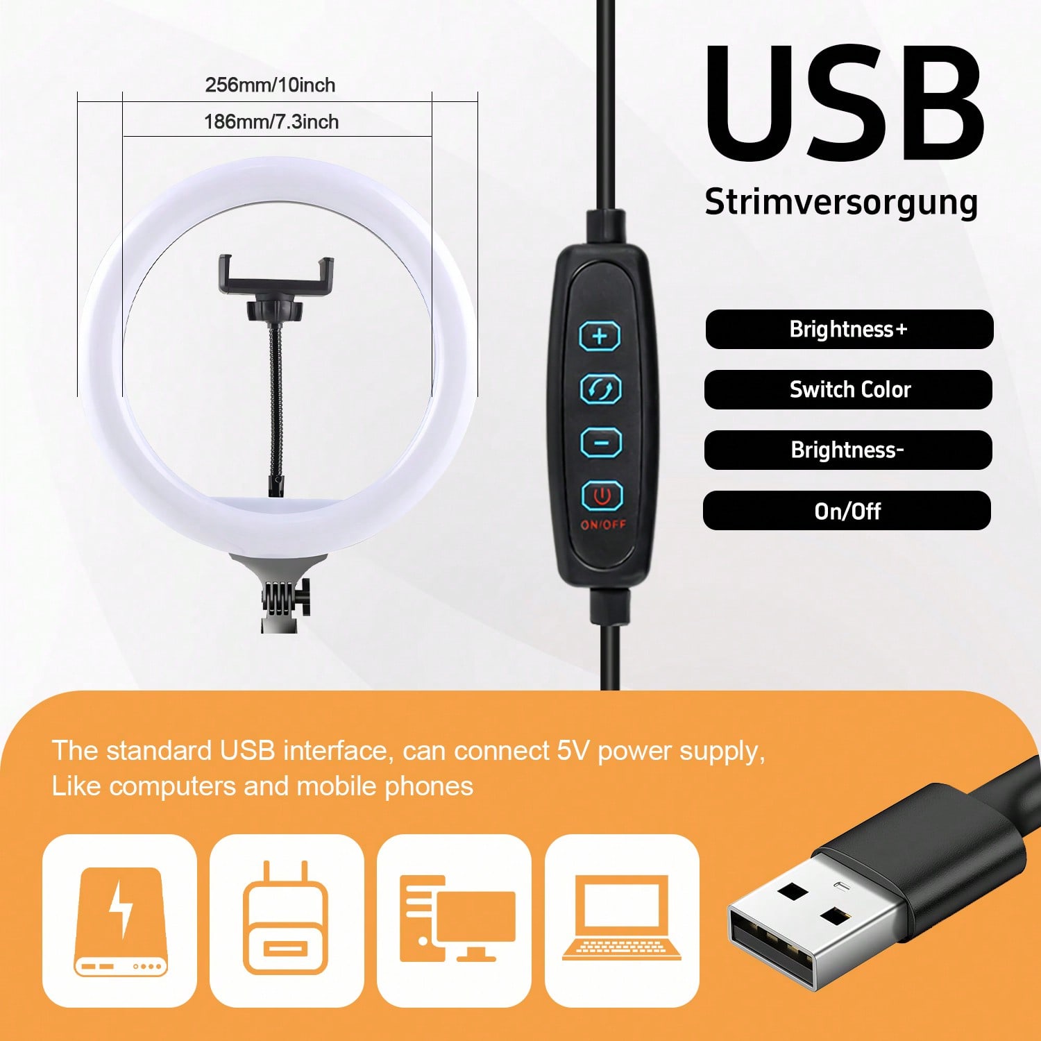 10 Inch 3 Color Dimmable LED R – Photography Lighting Kits recenzja i cena