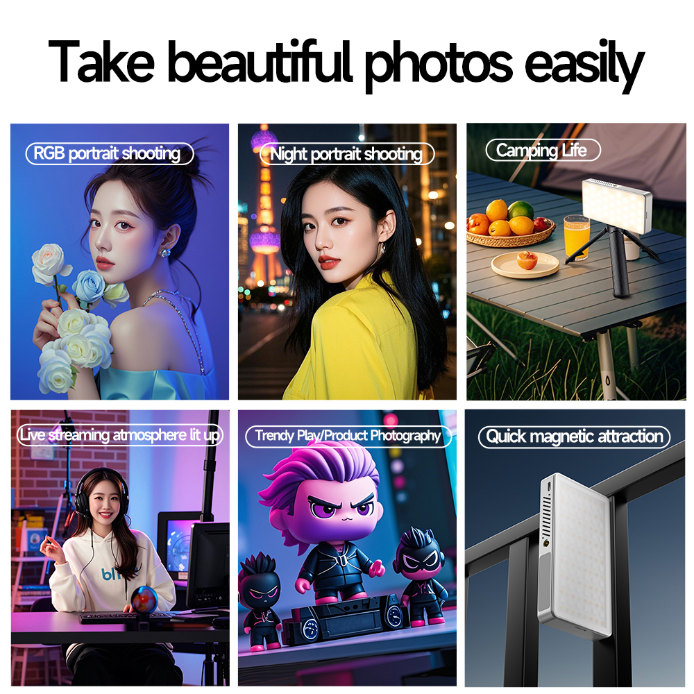 Mini Rechargeable R9PRO full-c – Photography Lighting Description recenzja i cena