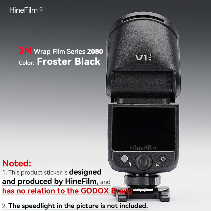 Hinefilm Skin for Godox v1mid  – Godox Speedlite Flash recenzja i cena