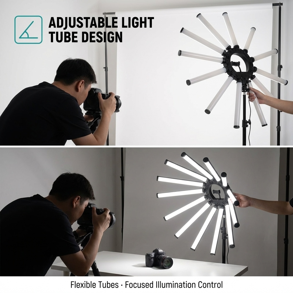 12 Arms Multi Tube Photography – Photography Lighting Kits recenzja i cena