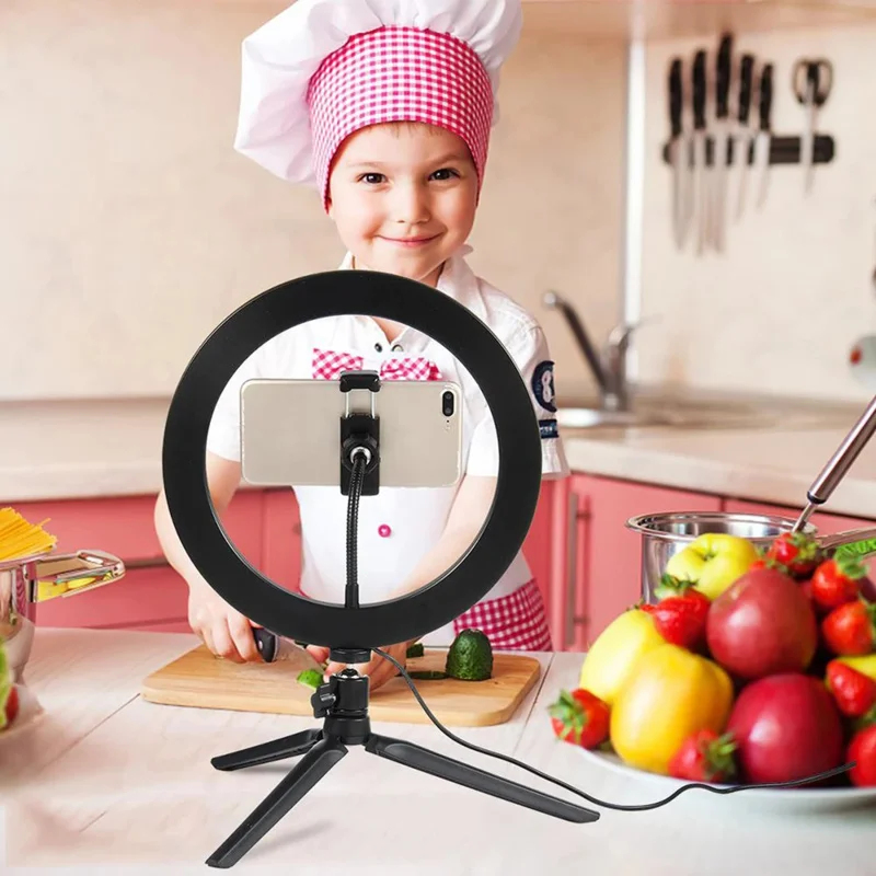 Dimmable26cm LED Ring Light Ki – Photography Lighting Kits recenzja i cena