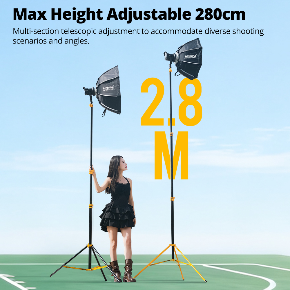 AMBITFUL GM280Y 280cm Professi – Photography Lighting For Products recenzja i cena