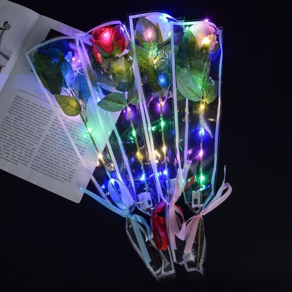 Glowing Artificial Rose Flower – Photography Artificial Lighting recenzja i cena