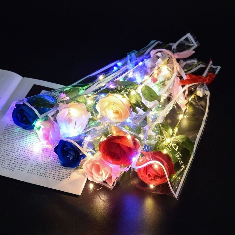 Glowing Artificial Rose Flower – Photography Artificial Lighting recenzja i cena