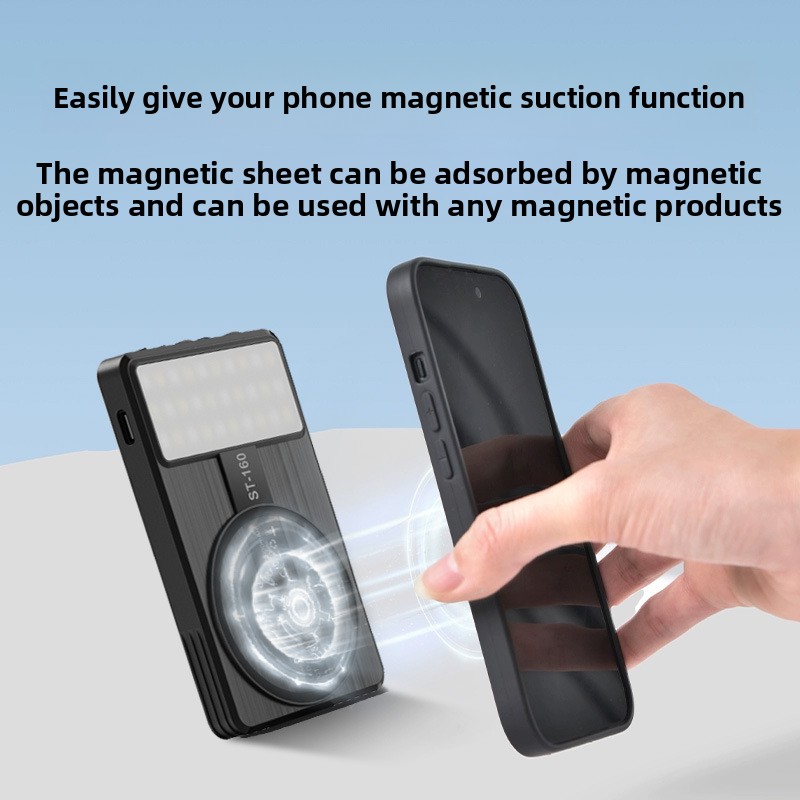 Double-sided Magnetic Filling  – Photography Mobile Lighting recenzja i cena