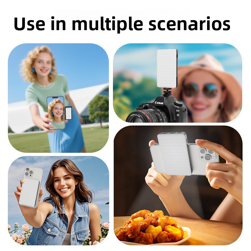 Double-sided Magnetic Filling  – Photography Mobile Lighting recenzja i cena