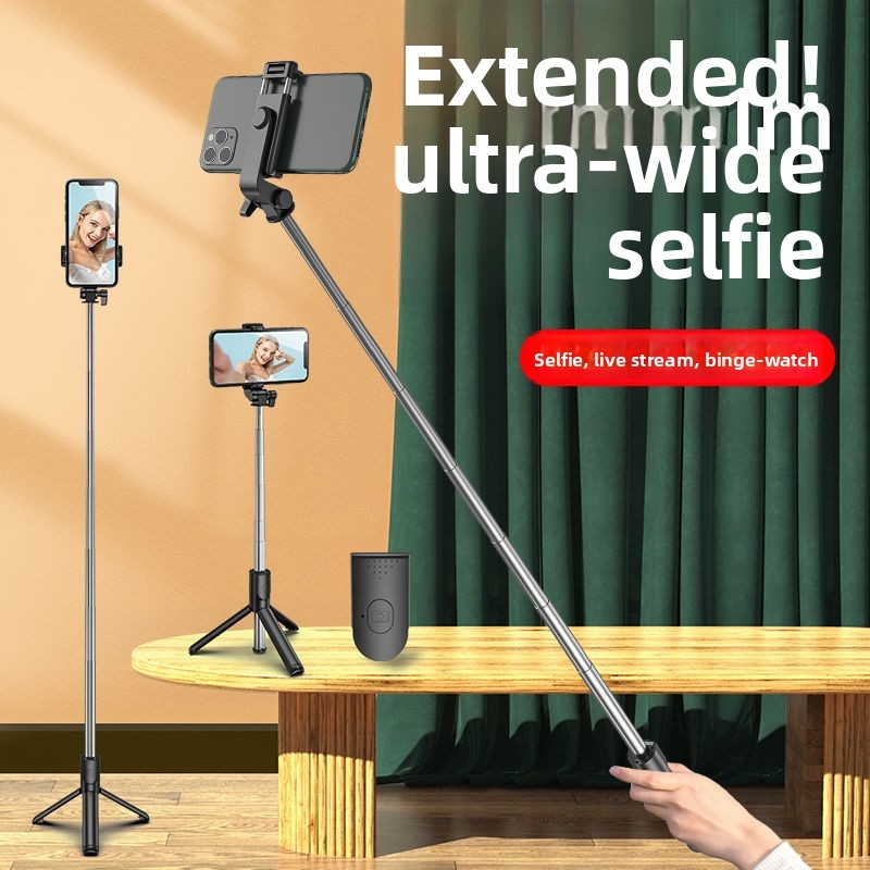 Extendable 1M Selfie Stick Tri – Photography Lighting Description recenzja i cena