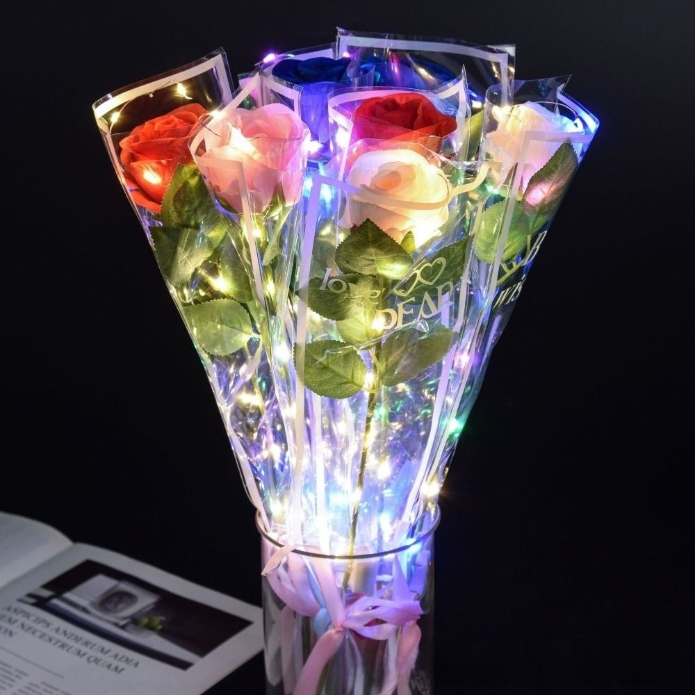 Glowing Artificial Rose Flower – Photography Artificial Lighting recenzja i cena