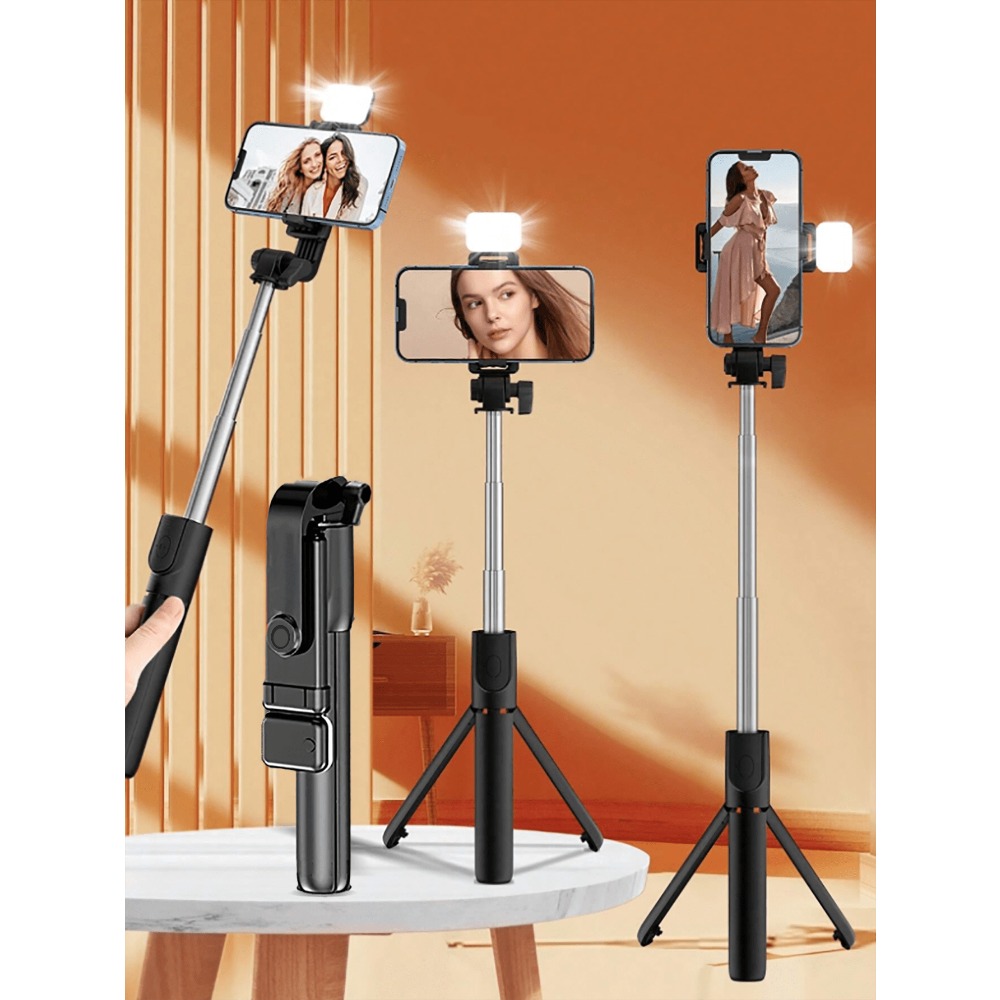 1pc Portable Selfie Stick With – Photography Lighting recenzja i cena