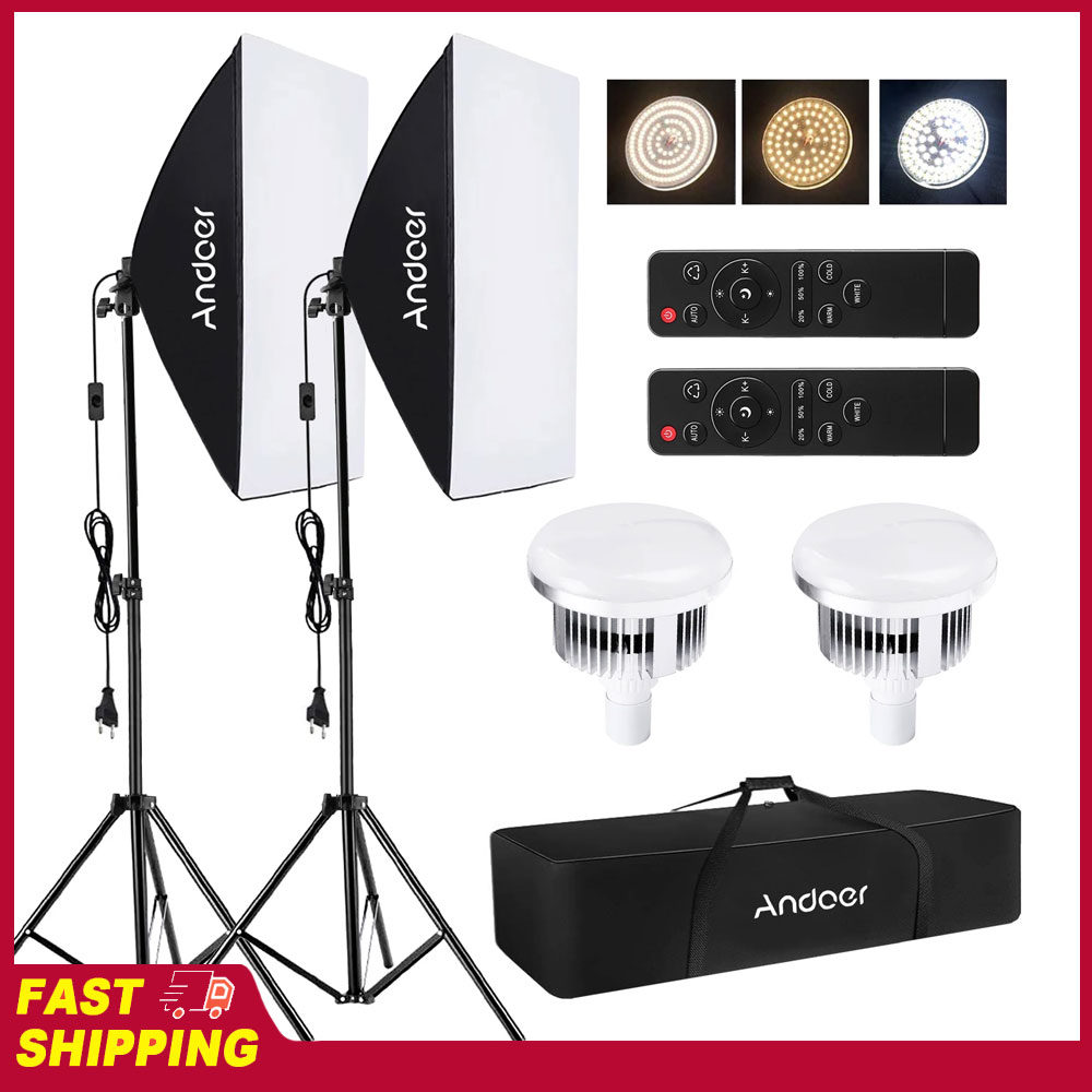 Andoer Softbox Lighting Set St – Photography Lighting Set recenzja i cena