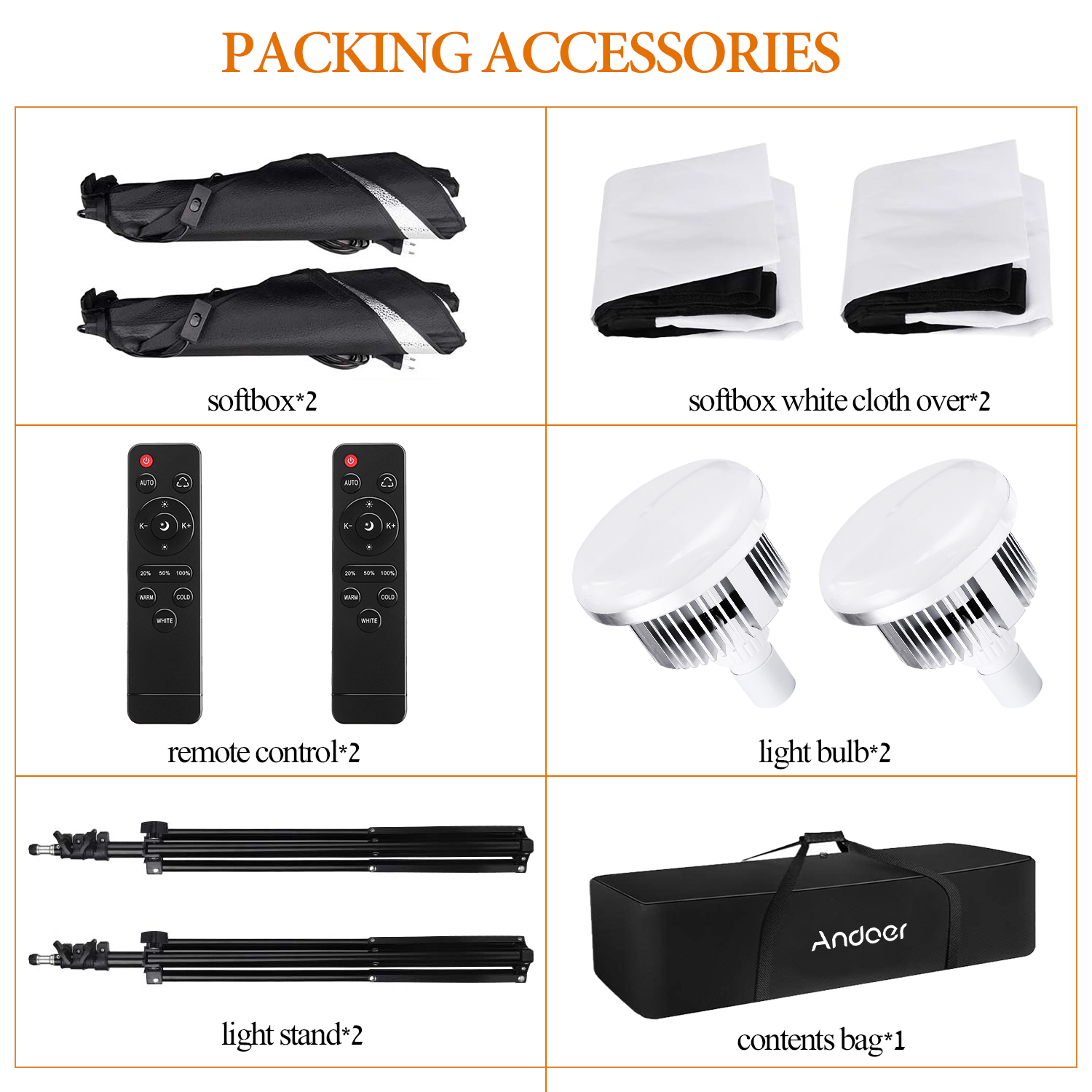 Andoer Softbox Lighting Set St – Photography Lighting Set recenzja i cena