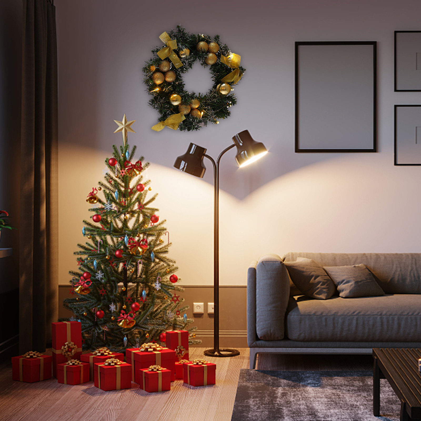 1Pcs Christmas Hanging Garland – Photography Lighting Indoor recenzja i cena