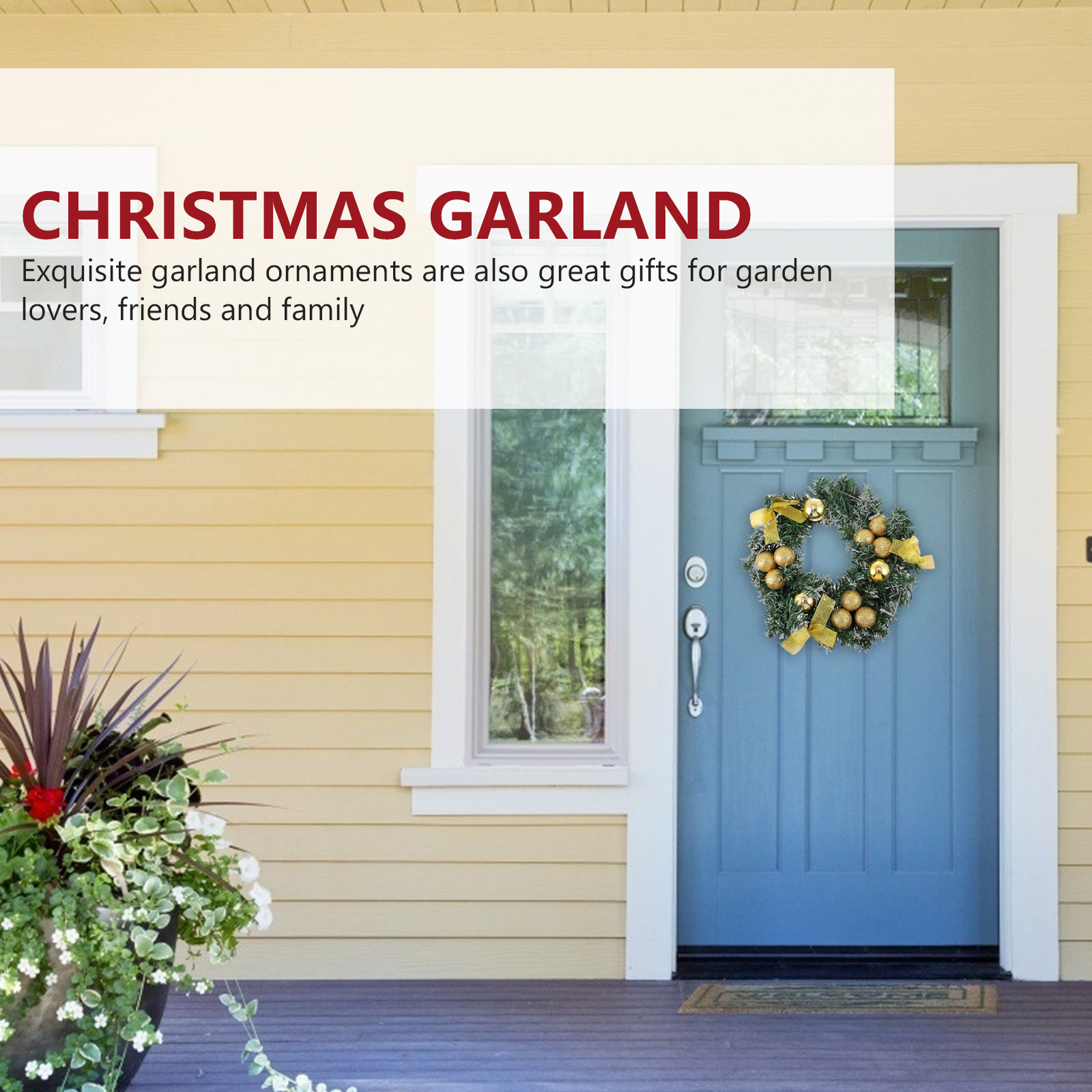 1Pcs Christmas Hanging Garland – Photography Lighting Indoor recenzja i cena
