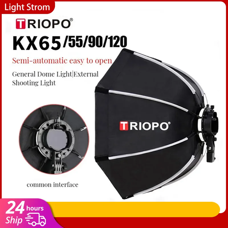 TRIOPO KX  65cm 90cm Softbox   – Godox Speedlite Flash recenzja i cena