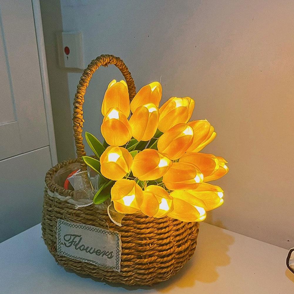 10pc Tulips With LED Light Art – Photography Artificial Lighting recenzja i cena