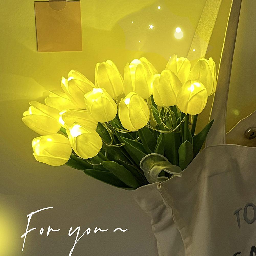 10pc Tulips With LED Light Art – Photography Artificial Lighting recenzja i cena