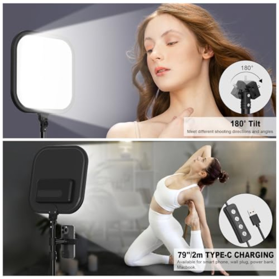 2Pack LED Video Light Kit, 15W – Photography Lighting Kits recenzja i cena