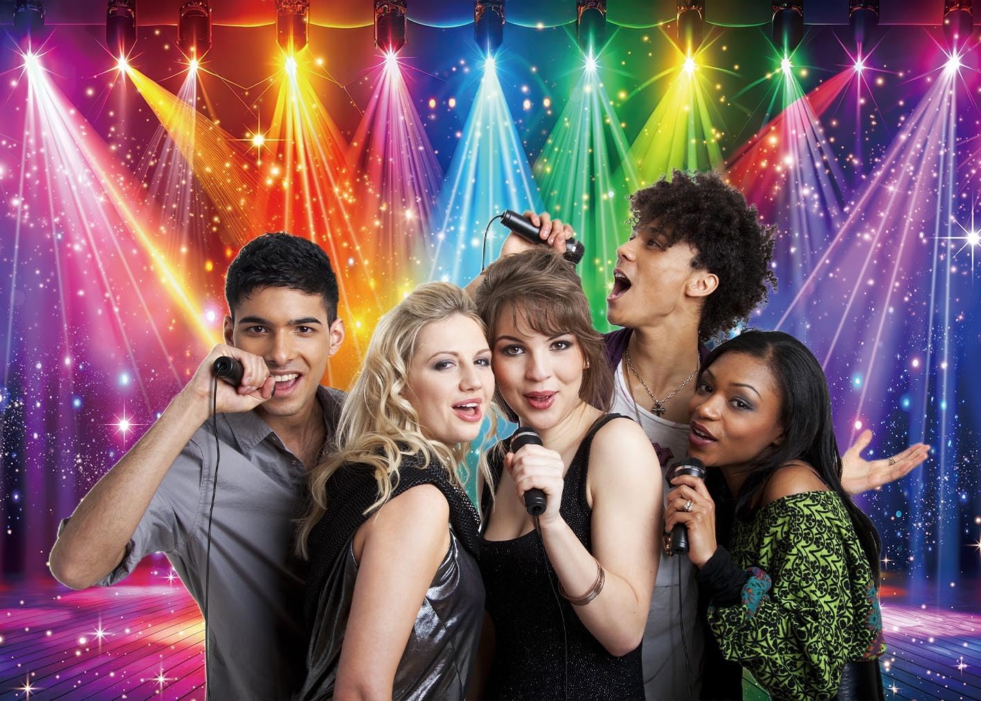 Disco Backdrop 7x5FT Colorful  – Photography Lighting recenzja i cena